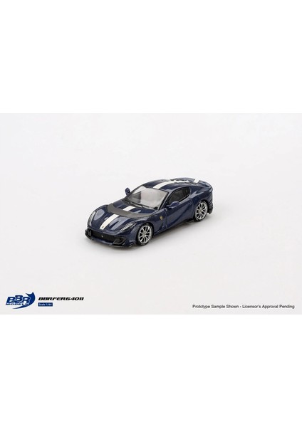 Mini Gt 1/64 Bbr Ferrari 812 Competizione Blu Tour De France BBRFER64011