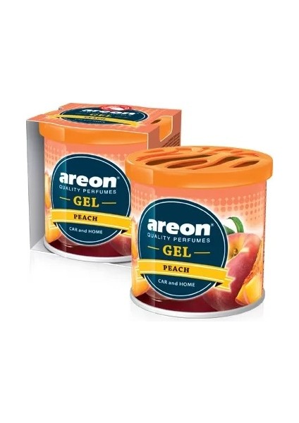 Gel Can Peach Bardaklik Oto Araç Kokusu
