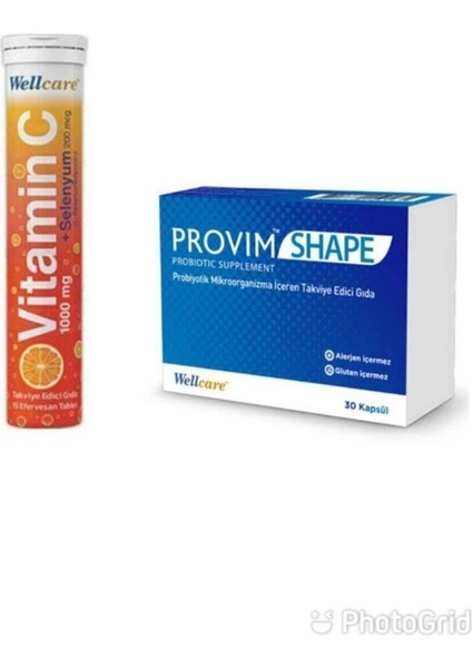 Provim Shape ve Vıtamın C Selenyum fiyatları