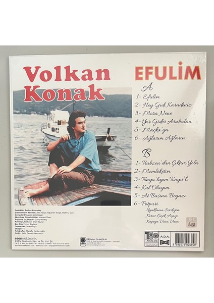 Volkan Konak Efulim Plak (Jelatininde Sıfır Plak)