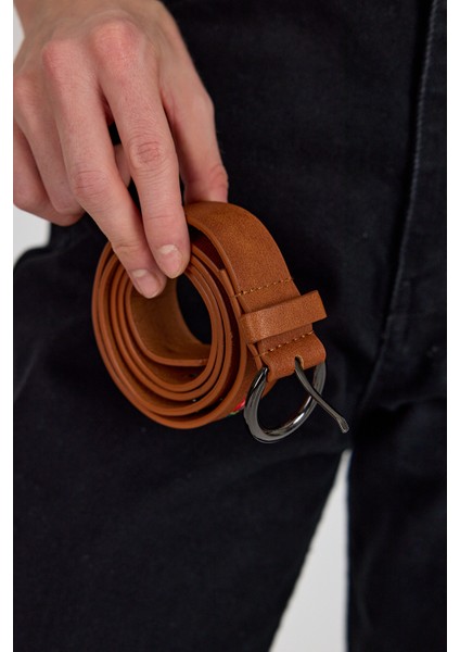 Taba Zımba ve Gül Nakışlı Kadın Kemer 420 modelleri