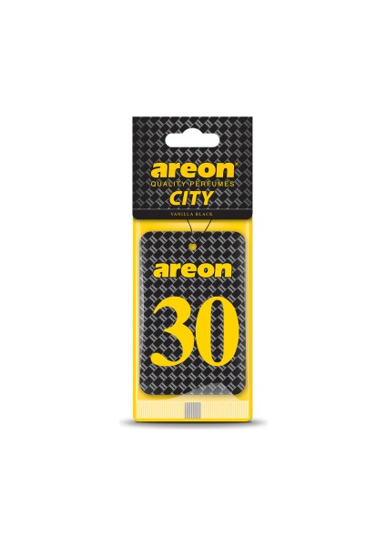 City 30 Vanilla Black