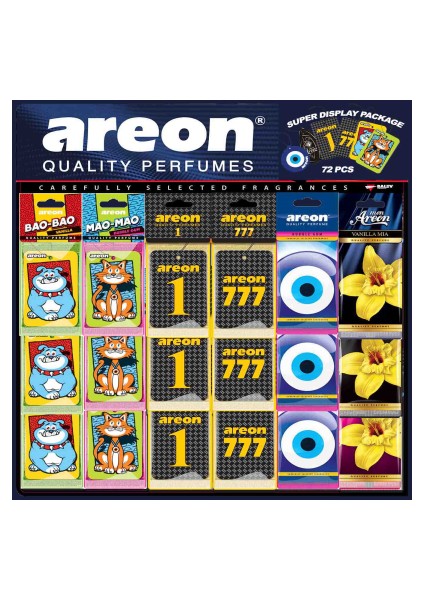 Display Mao Bao 72 Li Set