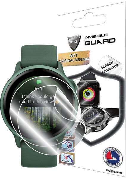 Garmin Vivoactive 6 - 5 ile Uyumlu Ipg Hydrogel (TPU) Ekran Koruyucu (2 Adet)