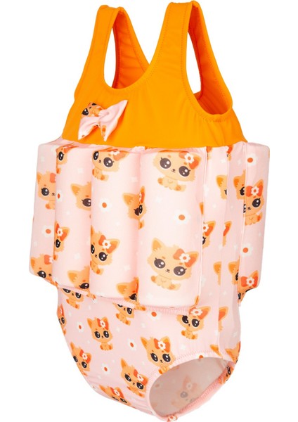 Swimfoam Kitty Yüzmeye Yardımcı Batmaz Kız Çocuk Mayosu