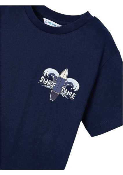 Erkek Çocuk Lacivert T-Shirt MA.5E.3013