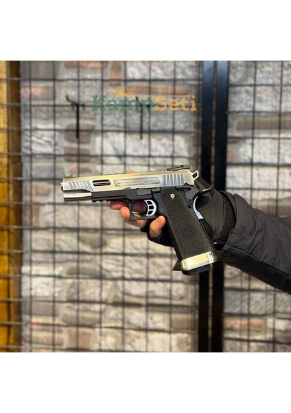 Hi-Capa T-Rex Force 5.1 Sv Full Metal Airsoft Tabanca Gümüş modelleri