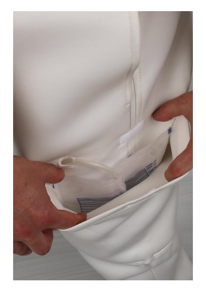 Cure Adaptif Hasta Bakım ve Tedavi Pantolonu Beyaz modelleri