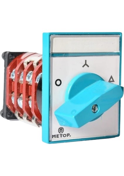 3X16A Trifaze Yıldız Üçgen Motor Motor Şalteri MT031-16A