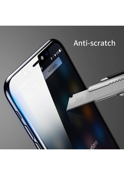 iPhone X/xs ile Uyumlu Ön Arka Koruma Full Body Jelatin