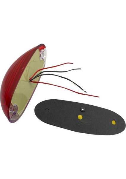 12V-24V Tampon Plaka Lambası 18 Ledli (Kırmızı-Beyaz) Unıversal fiyatları