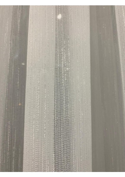 Venedik Armürlü Modern Şık Ekru Gümüş Simli Tül Perde 1/3 Sık Pileli fiyatları