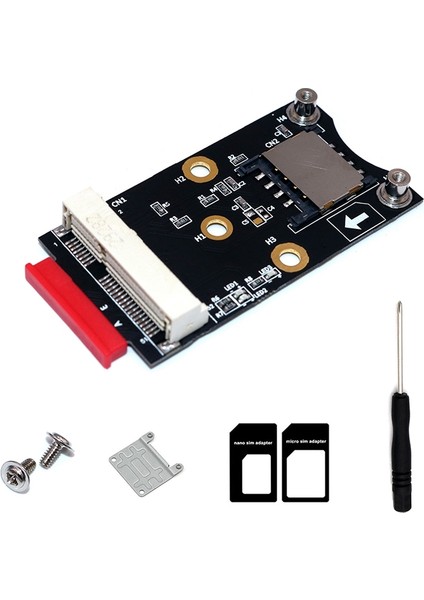 Sagrado Mini Pcı-E - Ngff M.2 Anahtar A/e Adaptör Yükselme Kartı, Wifi/wwan/lte Modülü Için Yuva ile Win Linux'u (Yurt Dışından)