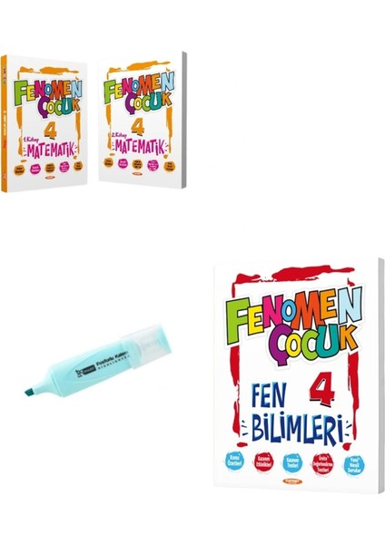 4.sınıf Matematik-1,-2 ve Fen Bilimleri Soru Bankası