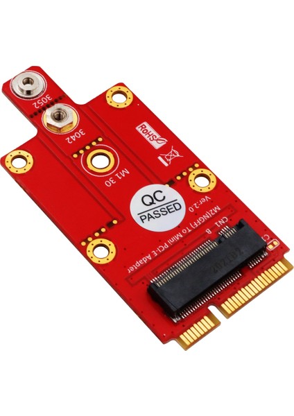 Sagrado 3g / 4g / 5g Modülü Için M.2 Anahtar B - Mini Pcı-E Adaptörü, 3042/3052 Tip M.2 Anahtar B Kart Boyutunu (Yurt Dışından)