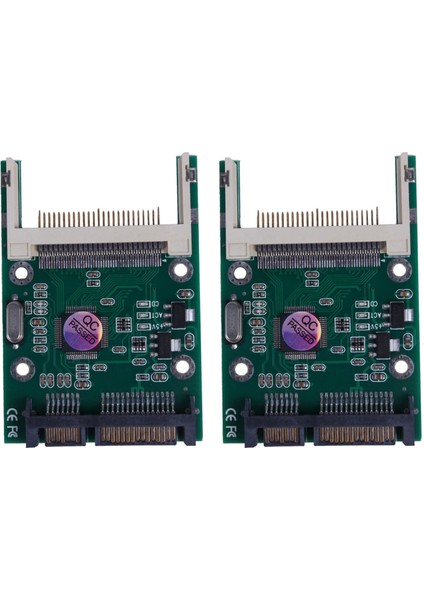 2x Önyüklenebilir Kompakt Flash I Iı - 2,5 Inç Sata Dönüştürücü Adaptör (Yurt Dışından)