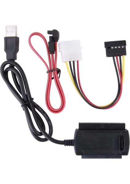 Sata/pata/ıde Sürücü USB 2.0 Adaptör Dönüştürücü Kablosu Için 2,5/3,5 Inç Sabit Disk Sıcak Dünya Çapında Adaptör Dönüştürücü Kablosu (Yurt Dışından)