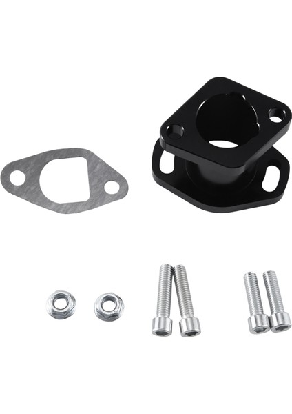 VM22 Siyah Karbüratör Konnektör Bağlantı Noktası Emme Manifoldu Karbüratör Adaptörü Oto Sarf Malzemeleri (Yurt Dışından)