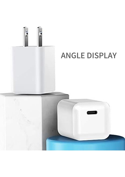 Sagrado 20W Usb-C Hızlı Şarj Cihazı, Pd Type-C Güç Adaptörü, Akıllı Telefon ve Tabletle Uyumlu Küçük Usb-C Duvar Şarj Cihazı Abd Tak (Yurt Dışından) indirimleri