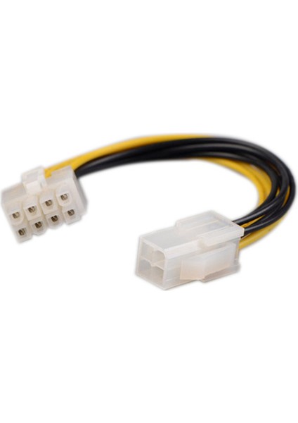 Sagrado 10 Adet 4 Pin Erkek 8 Pin Dişi Cpu Güç Dönüştürücü Uzatma Kablosu Adaptörü 4pin To 8pin Bilgisayar Konektörü Uzatma Kablosu (Yurt Dışından) modelleri