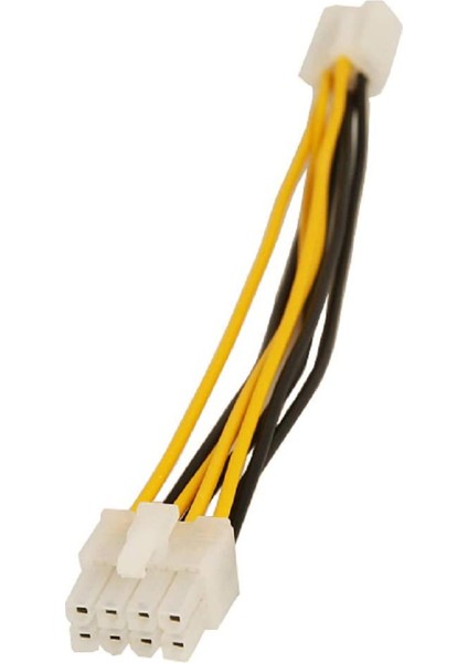 Sagrado 10 Adet 4 Pin Erkek 8 Pin Dişi Cpu Güç Dönüştürücü Uzatma Kablosu Adaptörü 4pin To 8pin Bilgisayar Konektörü Uzatma Kablosu (Yurt Dışından) fırsatları