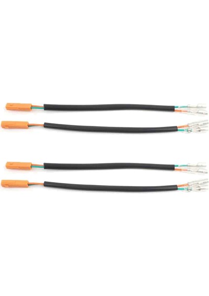 4 Adet Dönüş Sinyali Kablo Demeti Konnektörleri Adaptör Fişi Z125 Z250 Z300 Z650 (Yurt Dışından)