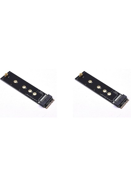 2x M.2 A+E Anahtar Yuvası M.2 Nvme Adaptör Kartı Ngff'den Key-M Genişletme Kartına Nvme Pcı SSD Bağlantı Noktası Genişletme Adaptörü (Yurt Dışından)