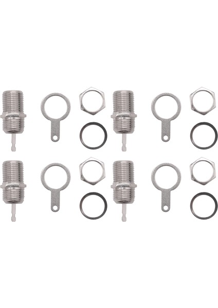 20 Adet F Tipi Panel Montajlı Soket Dişi Lehim Konnektör Adaptörü (Yurt Dışından)