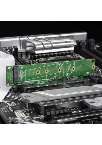 Sagrado Pcıe4.0 - M.2nvme Katı Hal Sürücüsü SSD Adaptör Kartı Pcıe4.0 X4X8X16 1u Sunucuyu (Yurt Dışından) modelleri