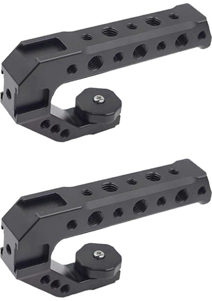 Evrensel Dslr Kamera Rig Üst Kolu 3 Soğuk Ayakkabı Adaptör Dağı LED Işık Mikrofon Metal Kolu Kavrama (Yurt Dışından) modelleri