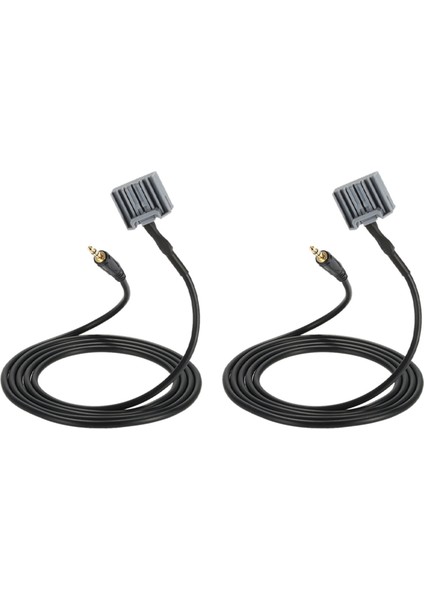 Adet 3.5mm Ses Araba Gps Aux Adaptör Kablosu 2006-2013 Giriş Konektörü Için (Yurt Dışından)