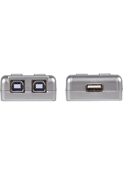 5x USB 2.0 Otomatik Paylaşım Anahtarı 2 Pc Yazıcı Cihazları Için 2 Bağlantı Noktalı Hub Adaptör Değiştirici Desteği Windows (Yurt Dışından)