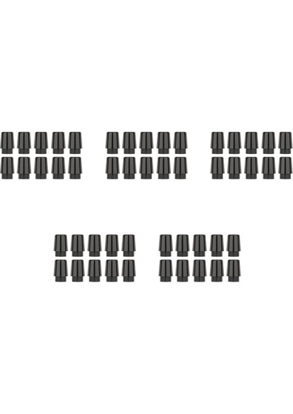 60 Adet Golf Ferülleri Ütüler ile Uyumlu 0.355 Inç Ucu Ütüler Mil Golf Kulübü Milleri Kol Adaptörü (Yurt Dışından)