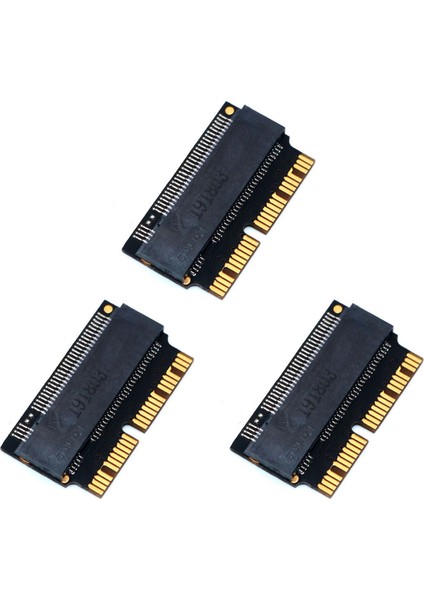 3x M.2 Ngff Ahcı Nvme SSD Dönüştürücü Adaptör 12 + 16PIN 2013-2017 M.2 Nvme SSD Dönüştürme Adaptörü (Yurt Dışından)