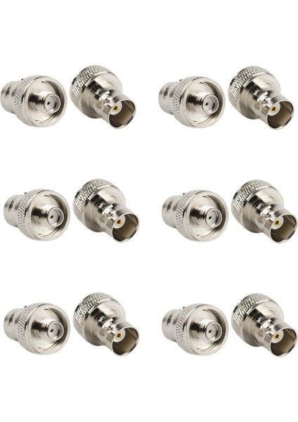 12 Adet Sma Dişi - Bnc Dişi Iki Yönlü Radyo Uv-5r -880 Için Adaptör Dönüştürme (Yurt Dışından)