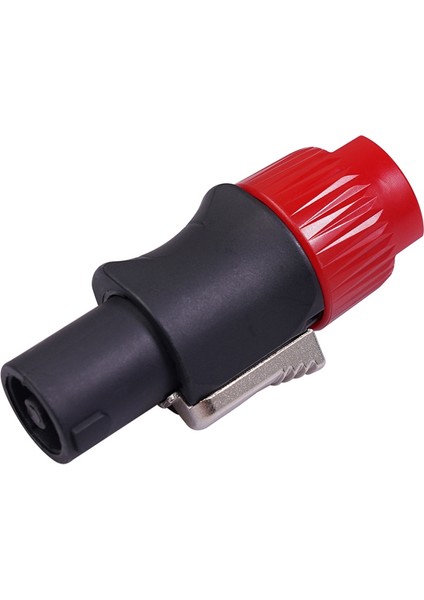 Sagrado 10 Adet/grup 4pin NL4FC Konektörü Ohm Soket Ses Hoparlör Kablosu Soket Adaptörü 4pin Hoparlör Dişi Soket Aksesuarı, Kırmızı (Yurt Dışından) modelleri