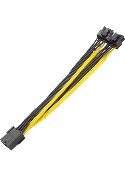 Sagrado 5 Adet Pcı-E 8pin Güç Kaynağı Splitter Kablosu Gpu 8 P Dişi Çift 6 + 2 P Erkek Grafik Kartı Güç Kablosu Adaptör Kablosu (Yurt Dışından)