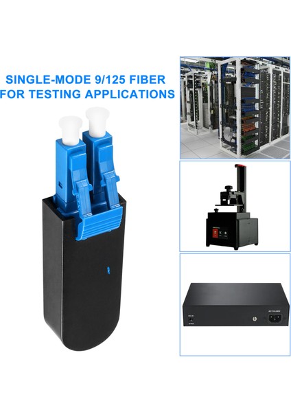 Sagrado 2'li Paket Tek Modlu Lc/upc Fiber Optik Geri Döngü Adaptör Kablosu, Test Uygulamaları Için Tek Modlu 9/125 Test Fişi (Yurt Dışından) fırsatları