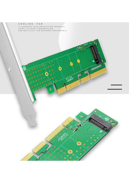 Sagrado Pcıe4.0 - M.2nvme Katı Hal Sürücüsü SSD Adaptör Kartı Pcıe4.0 X4X8X16 2u Sunucuyu (Yurt Dışından) fırsatları
