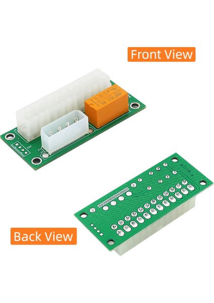 Sagrado Atx Çift Psu Çoklu Güç Kaynağı Adaptörü Senkron Güç Kartı Molex 4 Pimli Konnektöre Güç Led'li 2psu Ekleyin (Yurt Dışından) modelleri