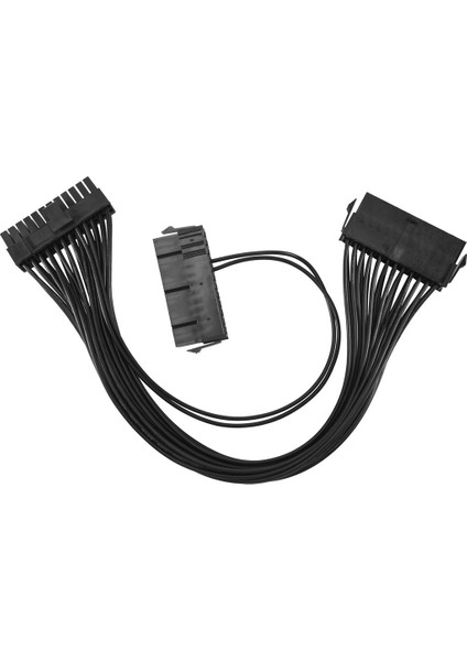 Sagrado 4 Adet Sata Kabloları, Atx Anakart 18AWG - 1ft Için Çift Psu Güç Kaynağı 24-Pin Adaptör Kablosu (Yurt Dışından)