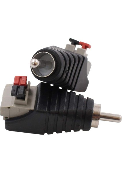 Sagrado 10'lu Paket Hoparlör Kablosu - Ses Erkek Rca Konnektör Adaptör Fişi Jakı (Yurt Dışından) indirimleri