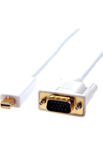 Sagrado -Dönüştürücü Ekran Portu Dp Erkek - DVI Erkek Adaptör Kablosu Beyaz 6ft 1.8m Paket 1 Multimedya Zc5 Için (Yurt Dışından)