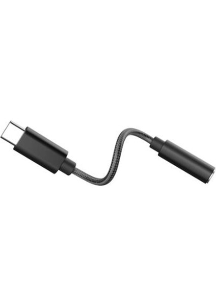 Sagrado Siyah USB - 3,5 mm Kulaklık Adaptörü Tip-C Arayüz Sesli Dijital Cihazlar Için Kulaklık Şarj Bağlantı Noktası Dönüştürücü (Yurt Dışından)
