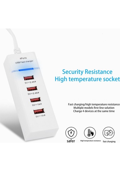 Sagrado 5usb Şarj Istasyonu Adaptörü Dikey Şarj Istasyonu Tak ve Çalıştır Ofis Ev Için 3A Pd Hızlı Şarj (Abd Tak)Siyah (Yurt Dışından) fiyatları