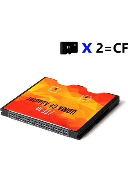Sagrado Micro-Sd'den Kompakt Flaş Kart Tutucuya Için Çift Tf - Adaptör, Xc Tfsd'den Yüksek Hızlı Kamera Adaptörünü (Yurt Dışından) fiyatları