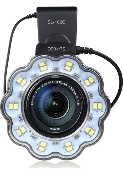 Sagrado 5d Mark Iı 7d 10D Için D5100 D3100 Serisi Için Adaptör Halkalı Makro LED Halka Işık Halkası Flaş (Yurt Dışından) indirimleri