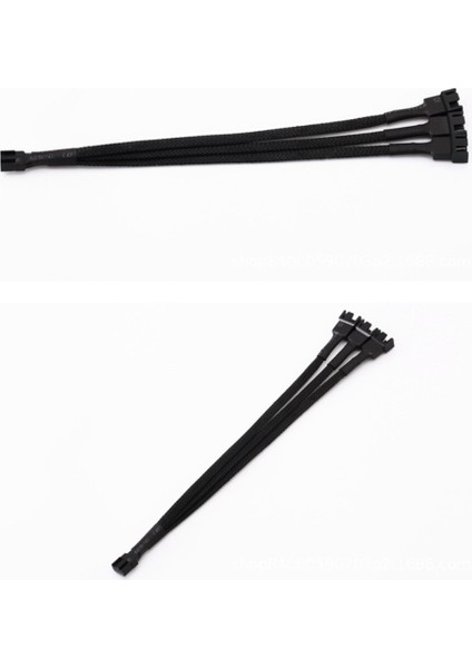 Sagrado 10 Adet 1 4pin Uzatma Kablosu Pwm Soğutma Fanı Hub Hub Anakart Adaptör Kablosu 27 cm (Yurt Dışından) fırsatları