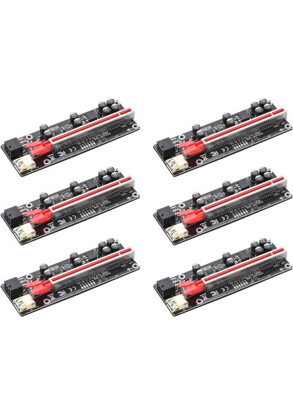 Sagrado Adet Pcı-E Yükseltici Grafik Kartı Uzatma Kablosu Pcı-E 1x Ila 16X Tek Bağlantı Noktalı Usb3.0 Adaptör Genişletme Kartı Btc Madencilik Için (Yurt Dışından)