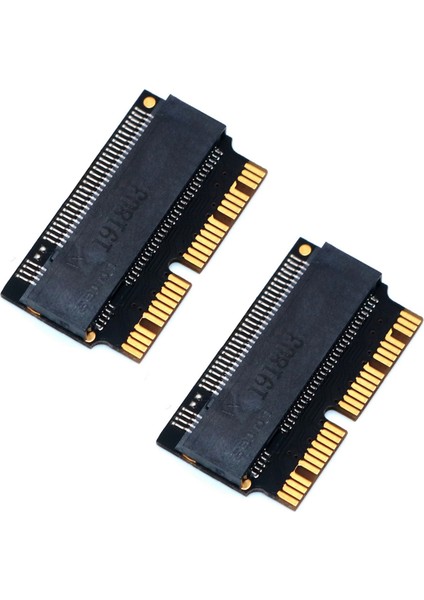 2x M.2 Ngff Ahcı Nvme SSD Dönüştürücü Adaptör 12 + 16PIN 2013-2017 M.2 Nvme SSD Dönüştürme Adaptörü (Yurt Dışından)